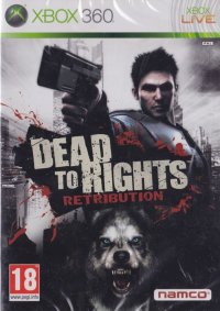 Dead to Rights: Retribution Xbox 360 box art